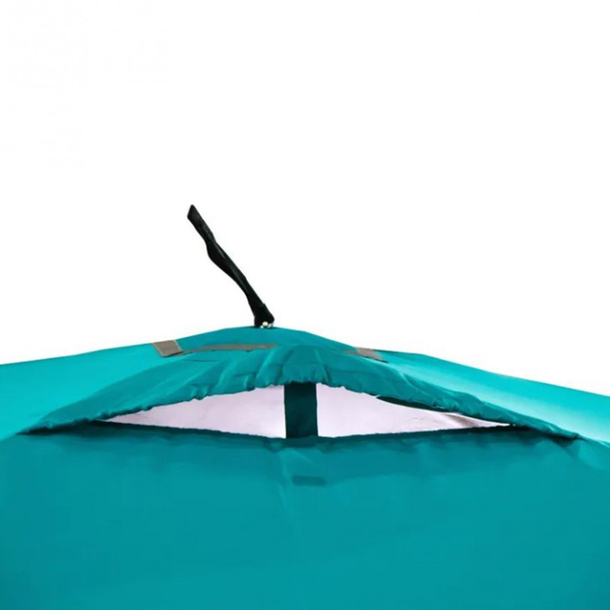 Шатер СЛЕДОПЫТ быстросборный, 5 стен, 2,8х2,9 м, h-2,08 м, S по полу 5,6 кв.м, цвет Waterfall