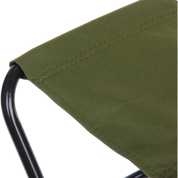 Табурет складной Турист О-образный, 24*20*25 см, до 80 кг, травяной