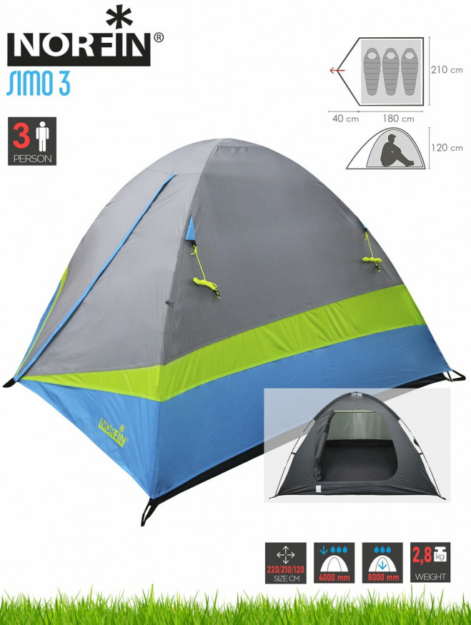 Палатка Norfin SIMO 3 NFL