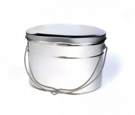 Котелок низкий 6 л крышка без ручек Роза Ветров