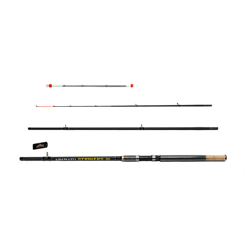 Удилище фидерное штекерное композитное NAMAZU STRIKERS, 3 м, до 180 грамм