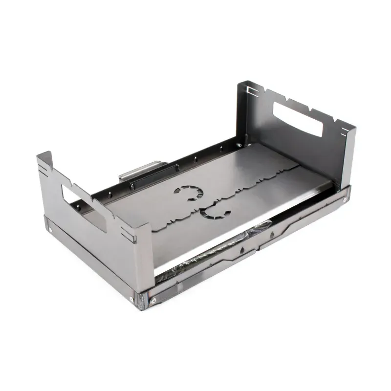 Мангал-дипломат 555х306х355 мм, толщина 2 мм, в сумке, СЛЕДОПЫТ