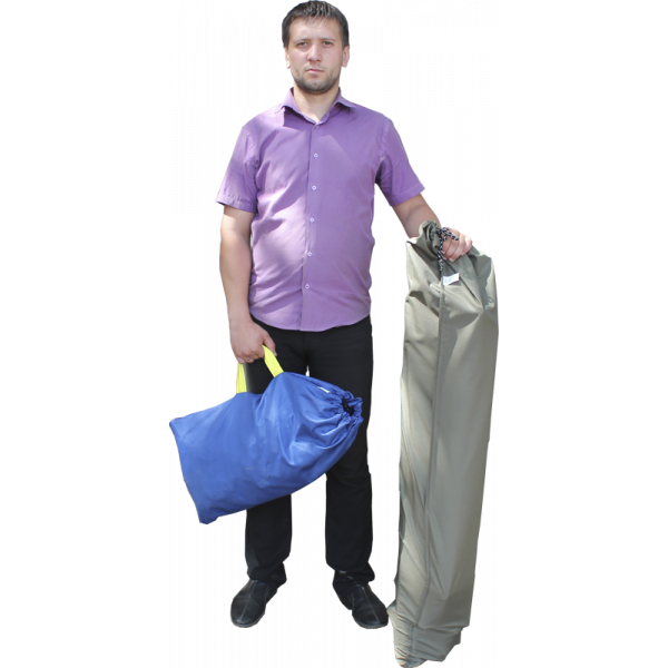 Торговая палатка Домик 2,0х2,0, каркас из трубы, диаметром 25 мм