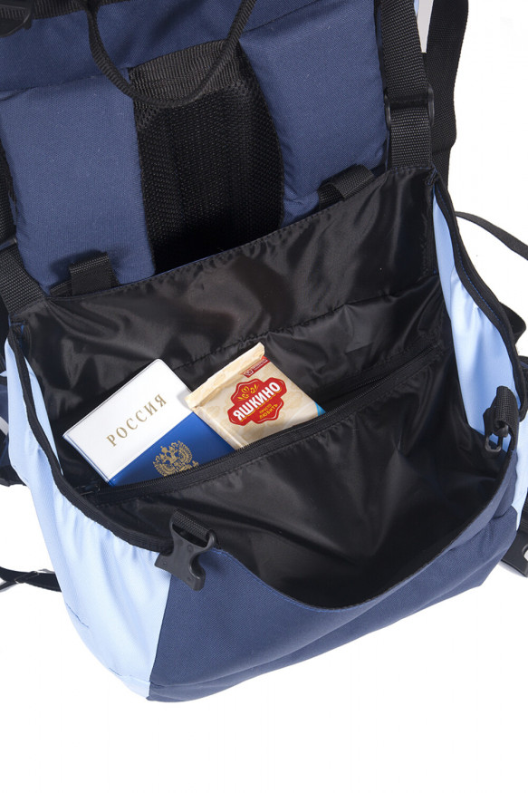 Рюкзак туристический Оптимал 4, синий-голубой, 60 л, ТАЙФ