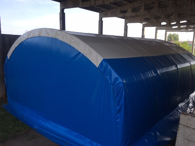 Палатка для ремонта техники АНГАРа - 300 (площадь 300 кв.м.)