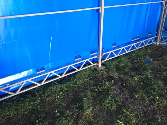 Палатка для ремонта техники АНГАРа - 300 (площадь 300 кв.м.)