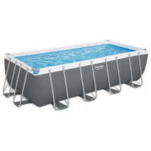 Бассейн каркасный Power Steel, 488 х 244 х 122 см + 3 аксессуара(картриджный фильтр)