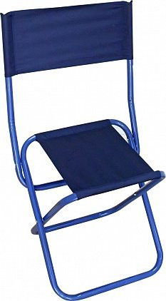 Стул складной большой со спинкой 420х490х940мм, Следопыт