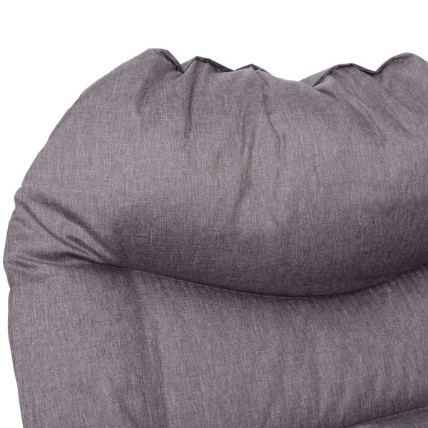 Раскладушка кемпинговая складная 195*64*30 см, серый