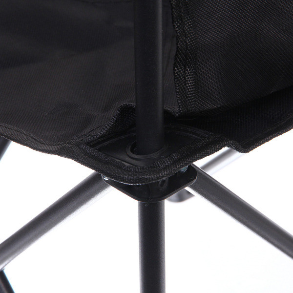 Стул складной в чехле до 100 кг, 39*39*64 см, чёрный