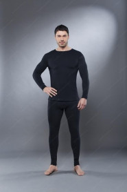 Комплект термобелья мужской чёрный Guahoo Everyday Heavy