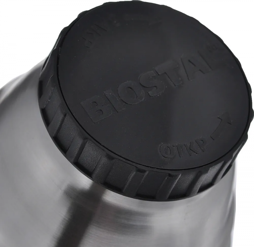 Термос Биосталь-ОХОТА с узкой горловиной, 1,0 л