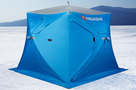 Палатка зимняя Higashi Pyramid Hot DC (трехслойная, два слоя утеплителя)