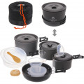 Набор посуды походной на 4-5 персон (15 предметов) COMPSOR-500