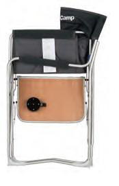 Складное кресло 3821 Delux Director Chair, сталь, King Camp
