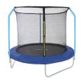Батут уличный с сеткой 8-футовый (3 ножки 3 стойки)