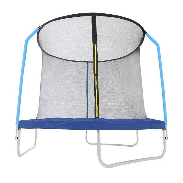 Батут уличный с сеткой 8-футовый (3 ножки 3 стойки)